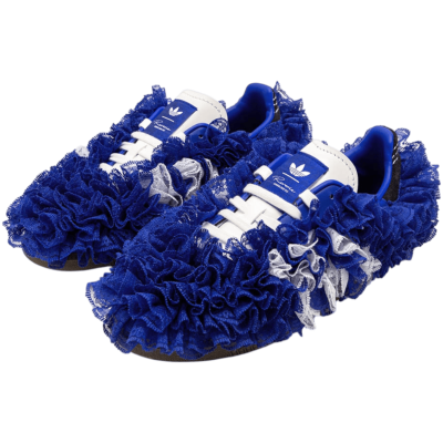 Caroline Hu x CLOT x adidas Samba Blue купить в интернет-магазине Kicksmania