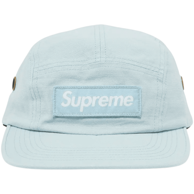 Кепка Supreme Military Box Logo Light Blue купить в интернет-магазине Kicksmania