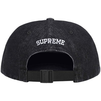 Кепка Supreme Cordura Denim Black купить в интернет-магазине Kicksmania