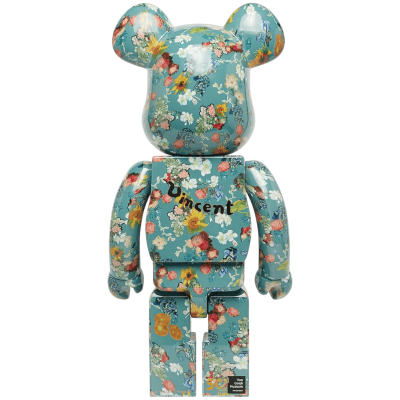 Вearbrick x Van Gogh Museum Floral Pattern 50th Anniversary 400%+100% купить в интернет-магазине Kicksmania