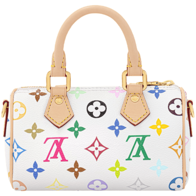 Сумка Takashi Murakami x LOUIS VUITTON Multicolore Blanc купить в интернет-магазине Kicksmania