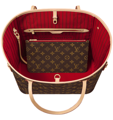 Сумка Louis Vuitton Neverfull MM Cherry купить в интернет-магазине Kicksmania