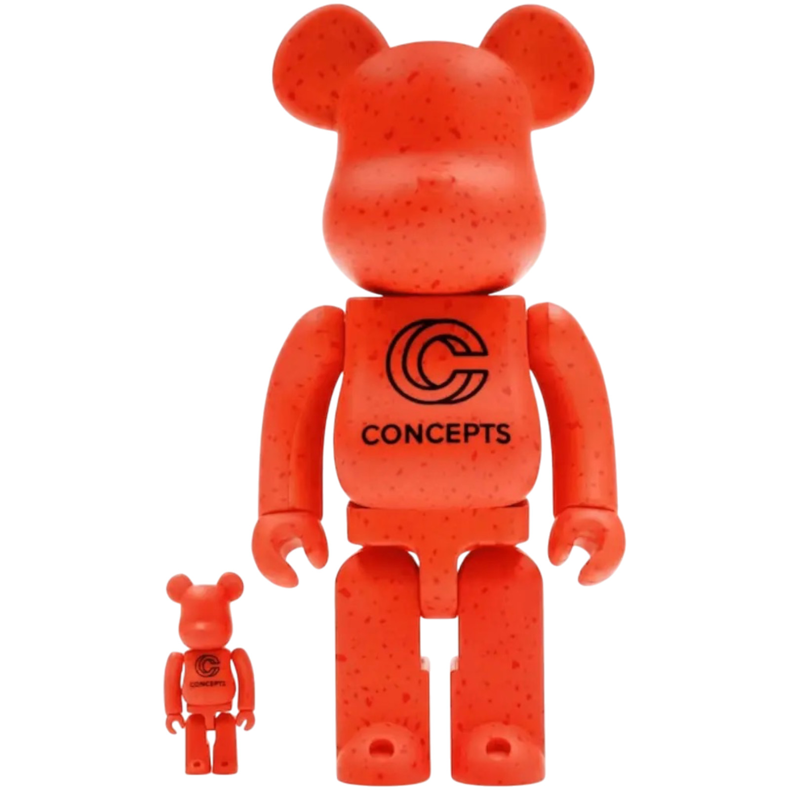 BearBrick x Concepts Orange Lobster 400% + 100% купить с доставкой