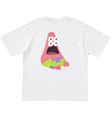Футболка Sponge Bob x UNIQLO x Cactus Plant Flea Market White купить в интернет-магазине Kicksmania