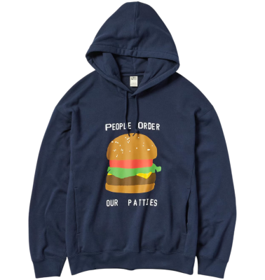 Толстовка Sponge Bob x UNIQLO x Cactus Plant Flea Market Navy купить в интернет-магазине Kicksmania