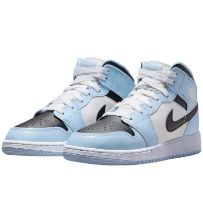 Air Jordan 1 Mid Ice Blue купить в интернет-магазине Kicksmania