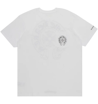 Футболка Chrome Hearts Horseshoe Logo White купить в интернет-магазине Kicksmania