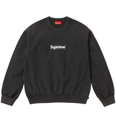 Свитшот Supreme Box Logo Black купить в интернет-магазине Kicksmania