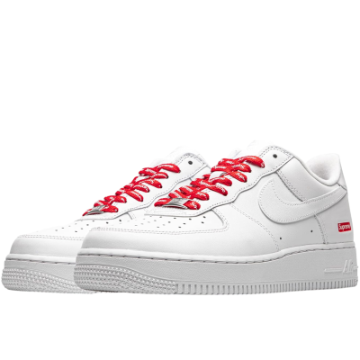 Supreme x Air Force 1 Low White купить в интернет-магазине Kicksmania