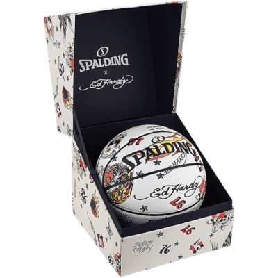 Баскетбольный мяч Ed Hardy x Spalding купить в интернет-магазине Kicksmania