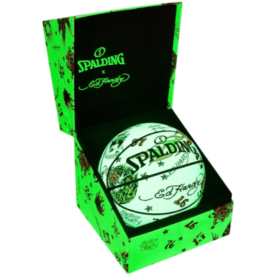 Баскетбольный мяч Ed Hardy x Spalding купить в интернет-магазине Kicksmania