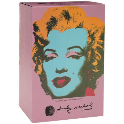 Bearbrick Andy Warhol Marilyn Monroe #2 400% + 100% купить в интернет-магазине Kicksmania