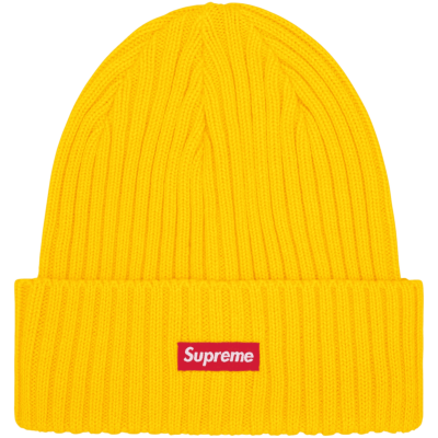 Шапка Supreme Overdyed Yellow купить в интернет-магазине Kicksmania
