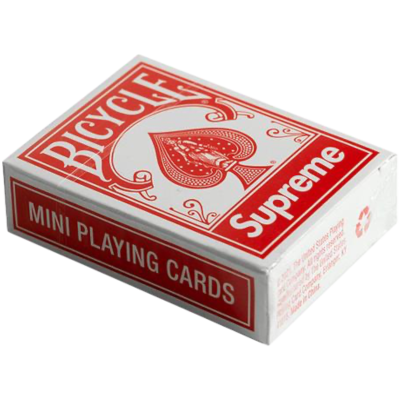 Игральные Карты Bicycle x Supreme Mini купить в интернет-магазине Kicksmania