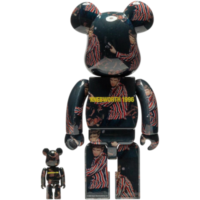 Bearbrick Oasis Knebworth 1996 Noel Gallagher 400% + 100% купить в интернет-магазине Kicksmania