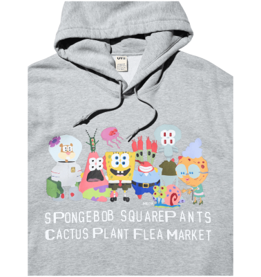 Толстовка Sponge Bob x UNIQLO x Cactus Plant Flea Market Graphic купить в интернет-магазине Kicksmania