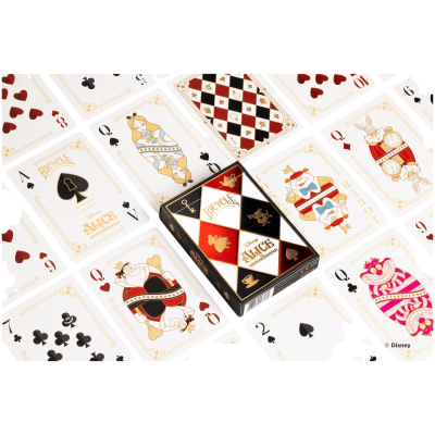 Игральные карты Disney x Bicycle Alice in Wonderland купить в интернет-магазине Kicksmania