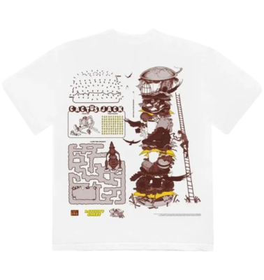 Футболка Travis Scott x McDonald's CONNECT THE DOTS купить в интернет-магазине Kicksmania