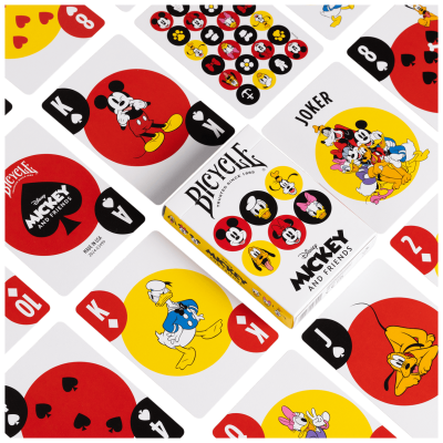 Игральные карты Bicycle Disney Mickey & Friends купить в интернет-магазине Kicksmania