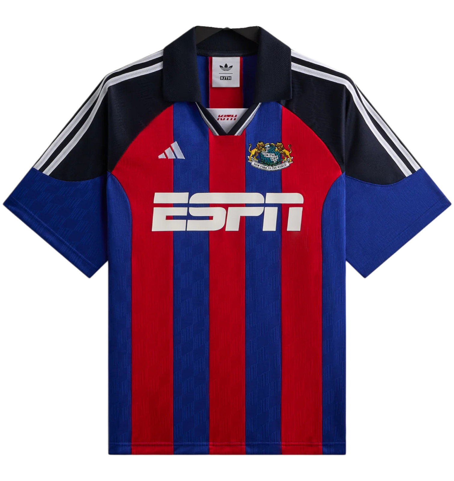 Футболка Джерси Adidas x Kith ESPN Red Blue купить с доставкой по