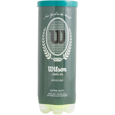 Набор теннисных мячей Wilson x Kith Yellow купить в интернет-магазине Kicksmania