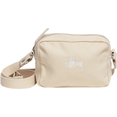 Сумка Stussy Canvas Natural купить в интернет-магазине Kicksmania