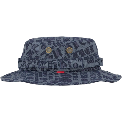 Панама Supreme CITIES JACQUARD Black купить в интернет-магазине Kicksmania