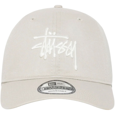 Кепка New Era x Stussy 9TWENTY BASIC Stone купить в интернет-магазине Kicksmania