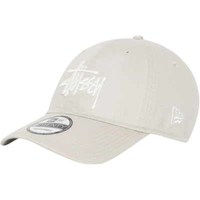 Кепка New Era x Stussy 9TWENTY BASIC Stone купить в интернет-магазине Kicksmania