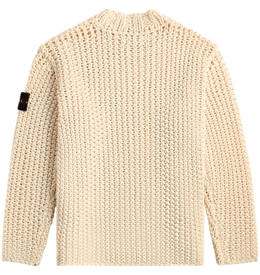 Свитер Stone Island Chain Stitch UV Reactive Cherry купить в интернет-магазине Kicksmania