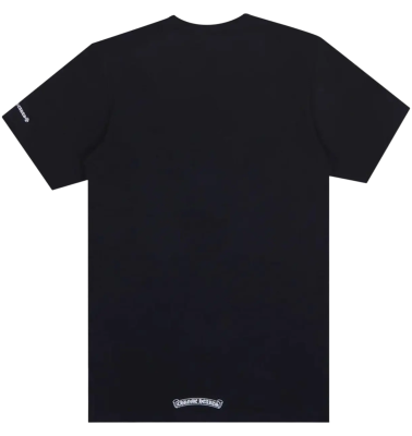 Футболка Chrome Hearts Neck Logo Black купить в интернет-магазине Kicksmania