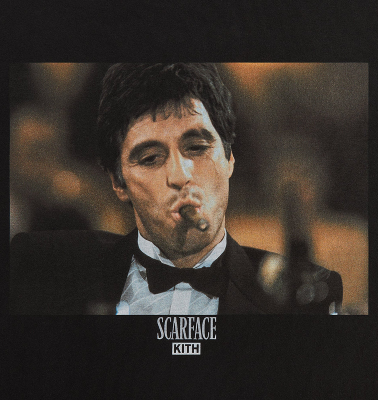 Футболка Kith x Scarface Montana Power Black купить в интернет-магазине Kicksmania