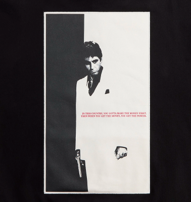 Толстовка Kith x Scarface Tony Applique Nelson купить в интернет-магазине Kicksmania