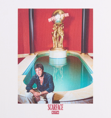 Футболка Kith x Scarface Tony Fountain купить в интернет-магазине Kicksmania