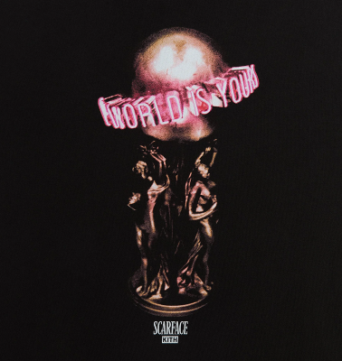 Футболка Kith x Scarface The World Is Yours купить в интернет-магазине Kicksmania