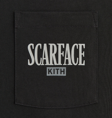Лонгслив Kith X Scarface Tony Vintage Longsleeve Black купить в интернет-магазине Kicksmania