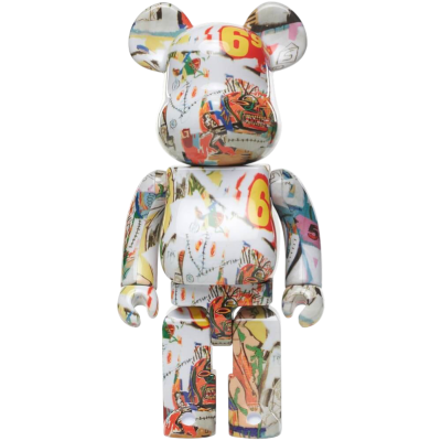 BearBrick Jean-Michel Basquiat 1000% купить в интернет-магазине Kicksmania