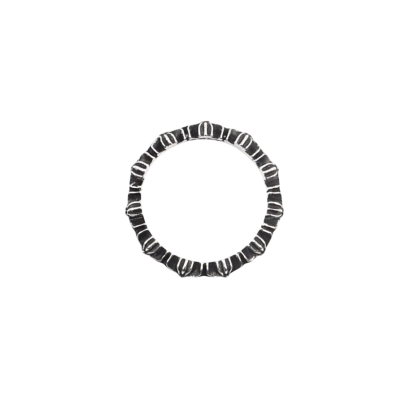 Кольцо CHROME HEARTS Silver Tiny E Plus Band Ring купить в интернет-магазине Kicksmania