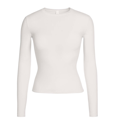 Лонгслив SKIMS COTTON MARBLE купить в интернет-магазине Kicksmania