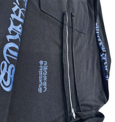 Толстовка CHROME HEARTS Black Blue купить в интернет-магазине Kicksmania