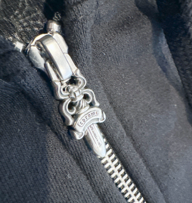 Толстовка CHROME HEARTS Black Blue купить в интернет-магазине Kicksmania