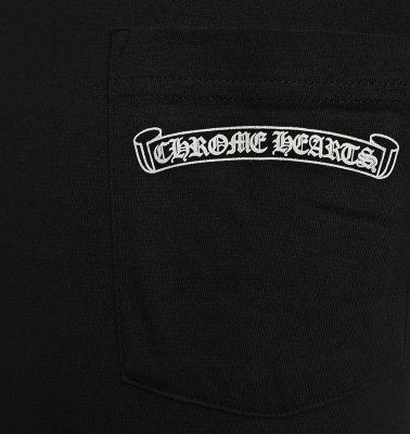 Футболка Chrome Hearts Scroll Logo Black купить в интернет-магазине Kicksmania