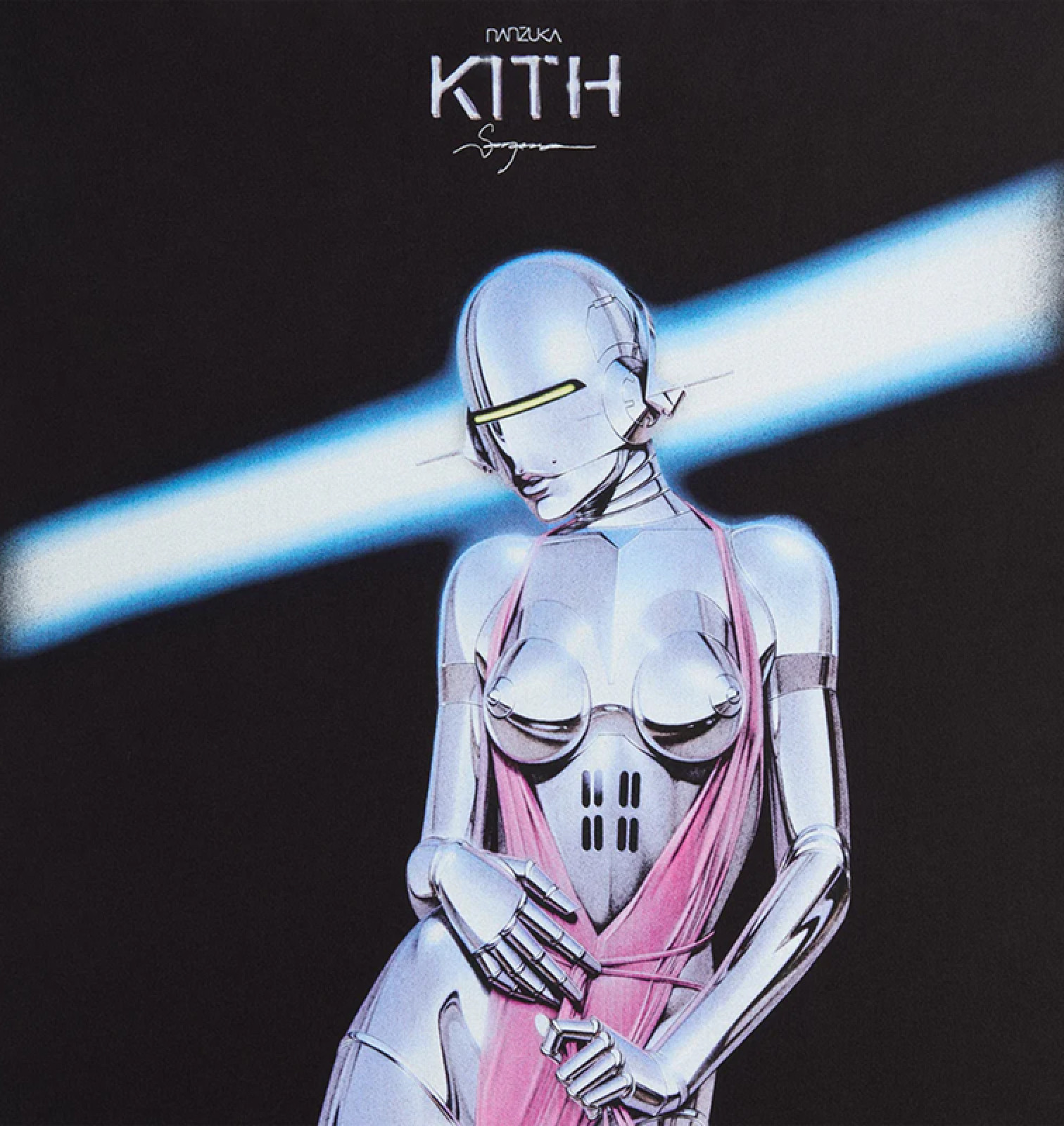 Футболка Футболка Kith x Nanzuka Sorayama Sexy Robot Black купить