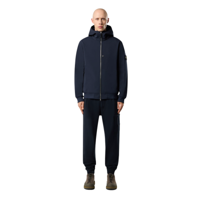 Куртка Stone Island SOFT SHELL-R_E.DYE Navy купить в интернет-магазине Kicksmania