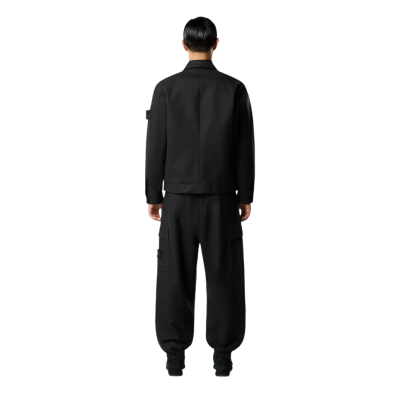 БОМБЕР STONE ISLAND FLANNEL GHOST BLACK купить в интернет-магазине Kicksmania