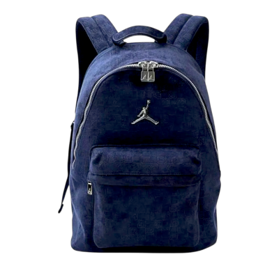 Рюкзак Jordan Monogram Suede Navy купить в интернет-магазине Kicksmania