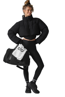 Пуховик ALO Main Act Corset Black купить в интернет-магазине Kicksmania