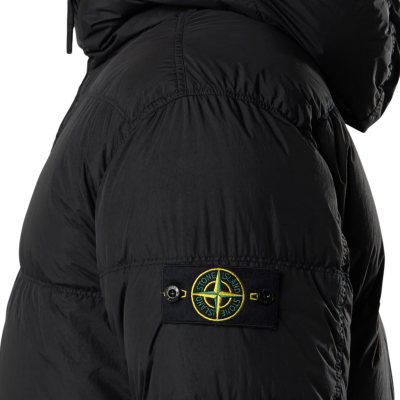 Куртка Stone Island CRINKLE REPS NY RECYCLED NYLON Black купить в интернет-магазине Kicksmania