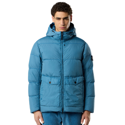 Куртка Stone Island CRINKLE REPS NY RECYCLED NYLON Light Blue купить в интернет-магазине Kicksmania