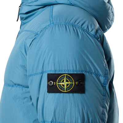 Куртка Stone Island CRINKLE REPS NY RECYCLED NYLON Light Blue купить в интернет-магазине Kicksmania